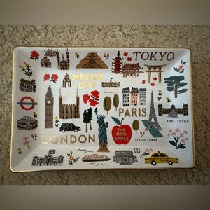 Rifle Paper Co. Elegant Small White Tray